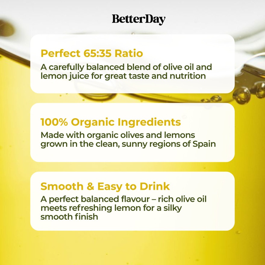 Olive Lemon Extra Virgin Olive Oil Wellness Drink image