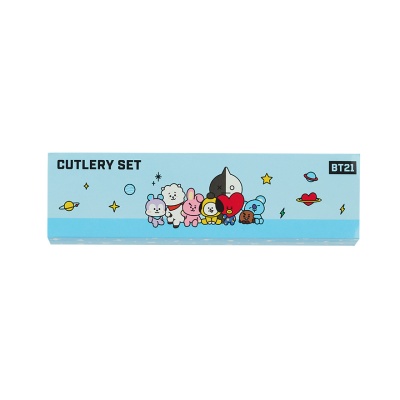 BT21 - Cutlery Set Blue 1s