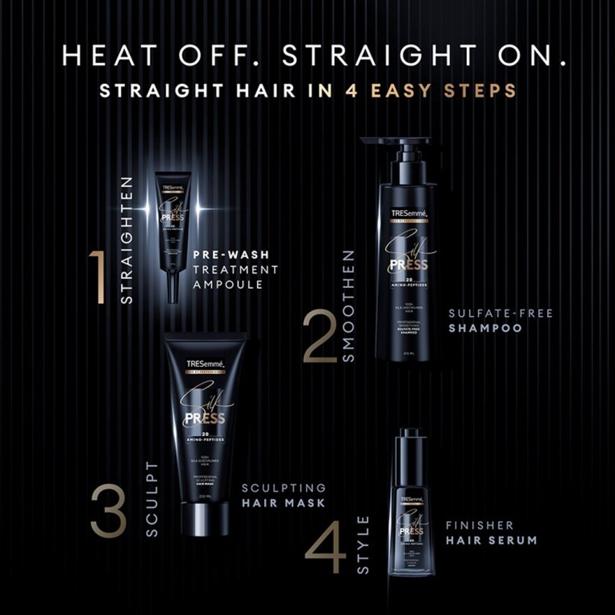 Silk Press Pre Wash Treatment Ampoule 15ml x4 image
