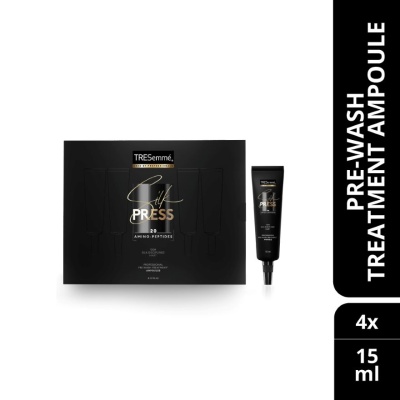 TRESEMME Silk Press Pre Wash Treatment Ampoule 15ml x4 image