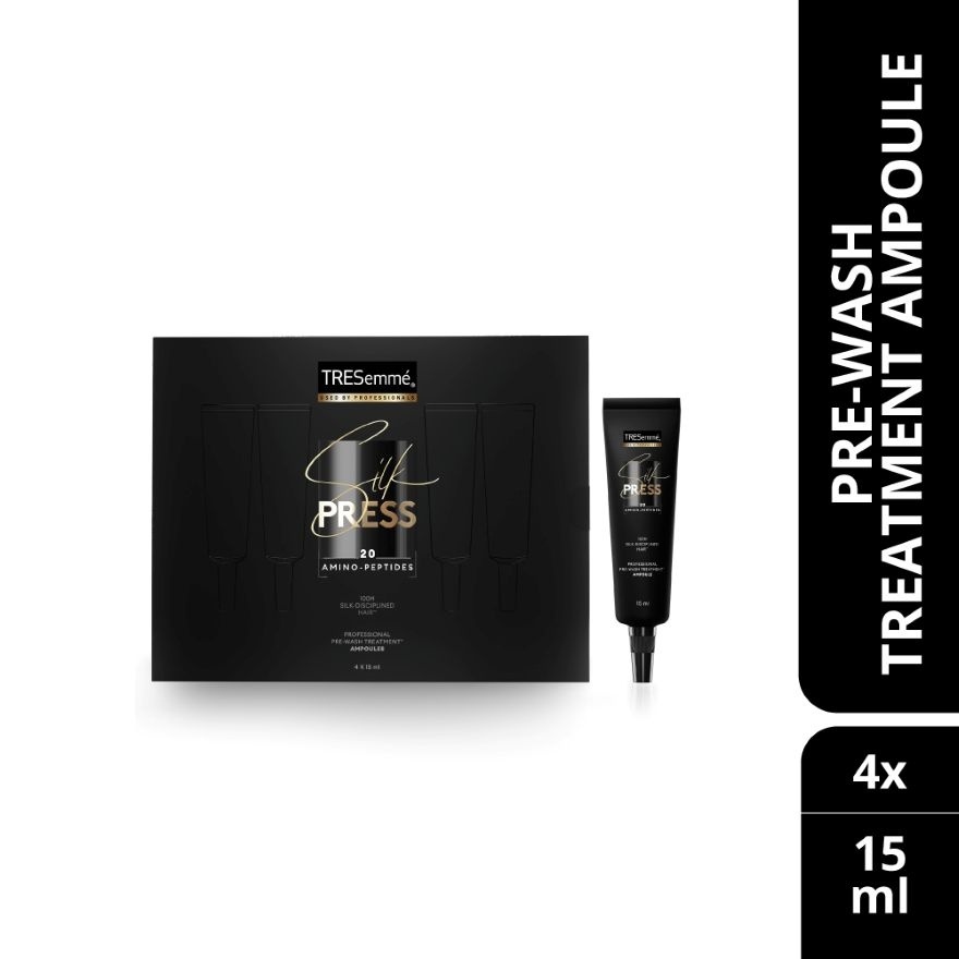 Silk Press Pre Wash Treatment Ampoule 15ml x4 image