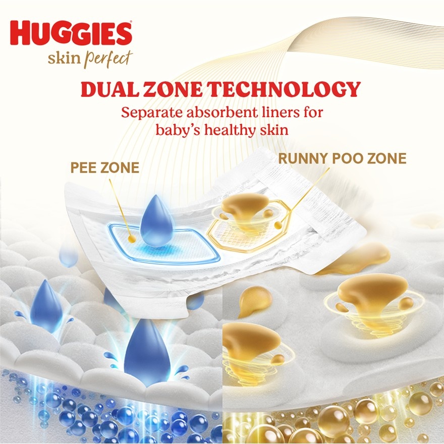Skin Perfect Pants Diaper L 44s - Dual Zone Technology For Healthy Skin