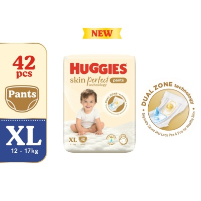 HUGGIES - Skin Perfect Pants Diaper XL 42s - Dual Zone Technology For Healthy Skin image