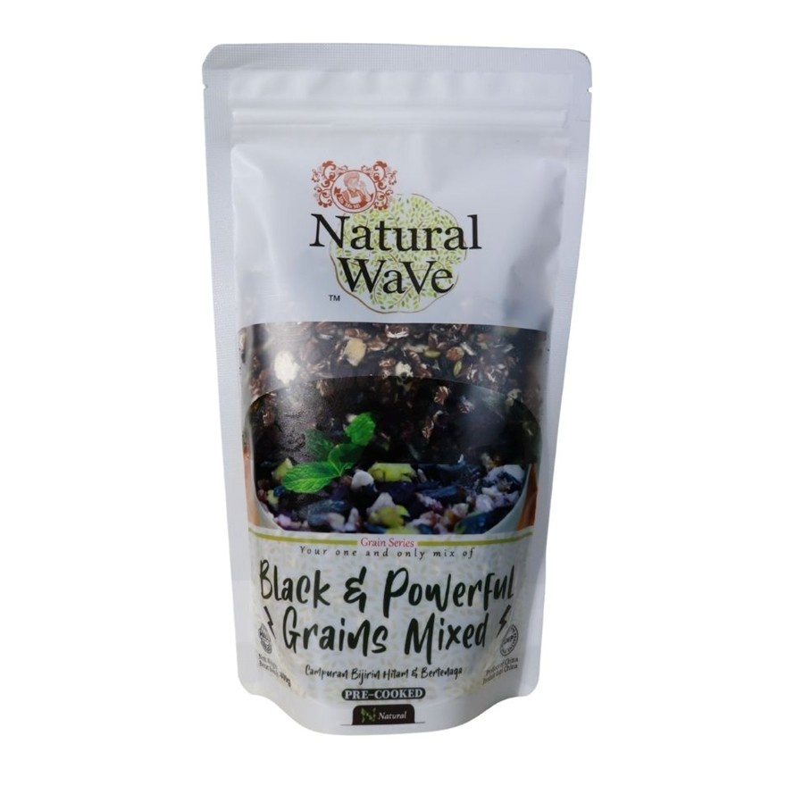 Natural Wave Black & Powerful Grain Mix 400g image