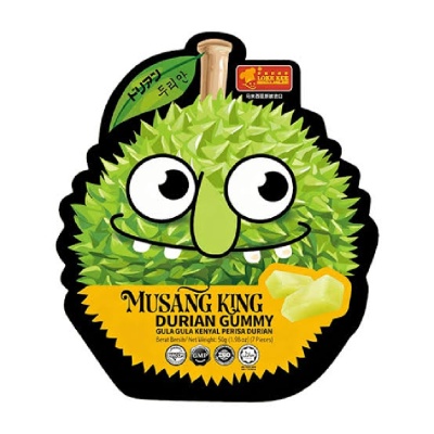 LOKE KEE, Musang King Durian Gummy 56g | Watsons Malaysia