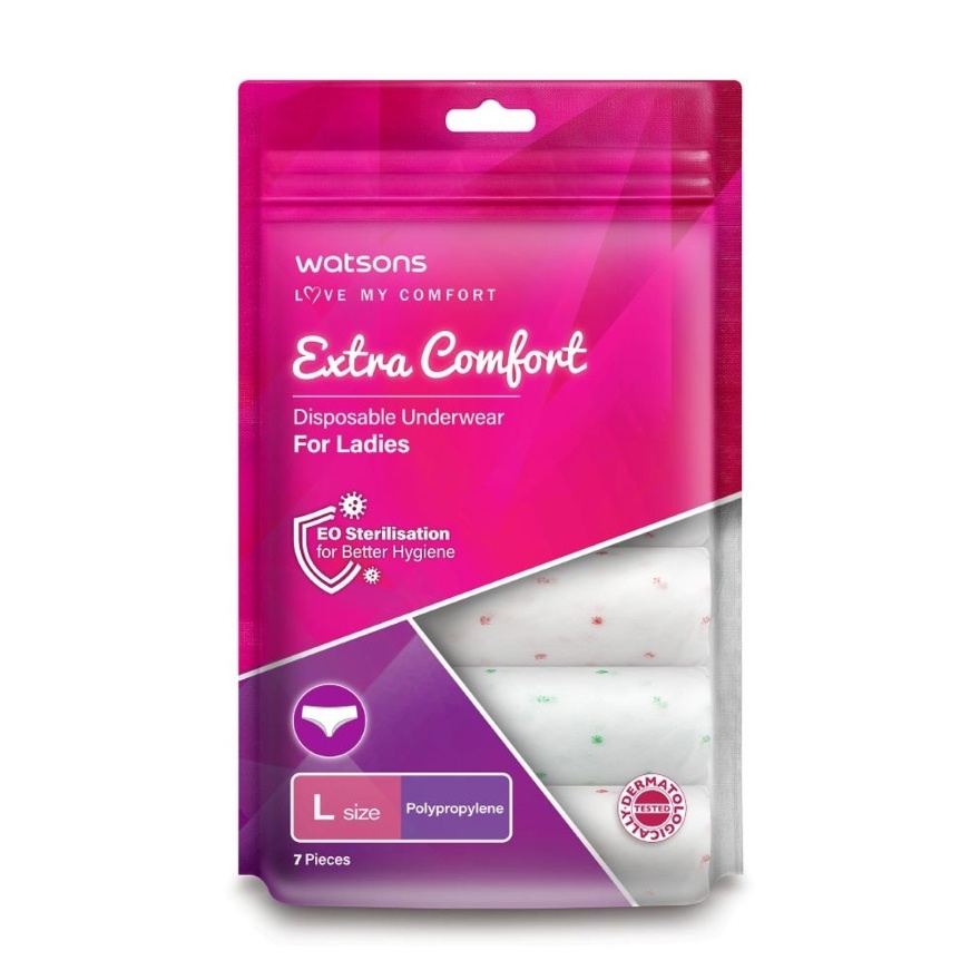 Extra Comfort Disposable Underwear PP Ladies L 7s x 3 pack