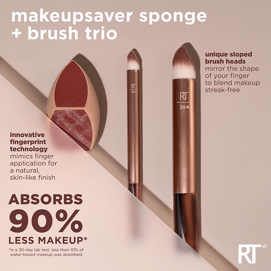 Makeupsaver Sponge + Brush Trio image