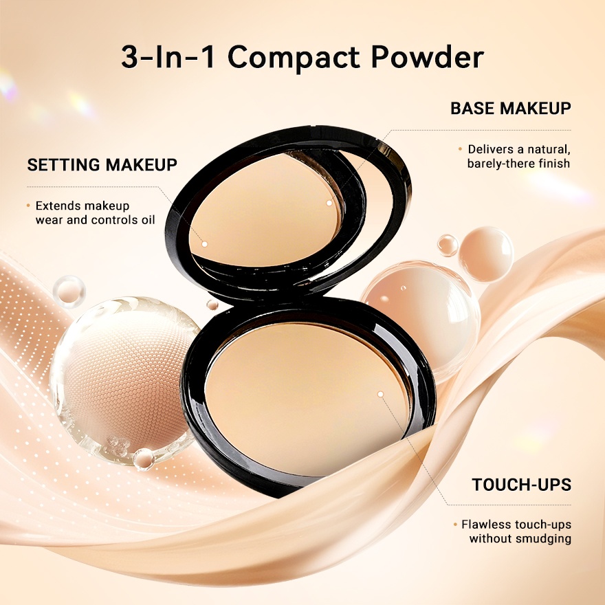 DermaGlow Compact Powder 03 Sand 8G image