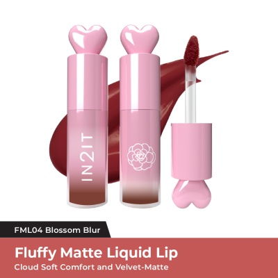 IN2IT Fluffy Matte Liquid Lip Blossom Blur FML04