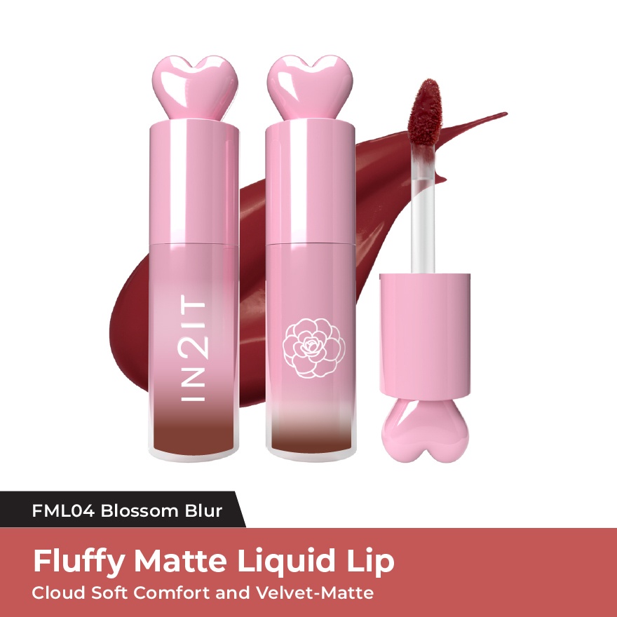 Fluffy Matte Liquid Lip Blossom Blur FML04 image