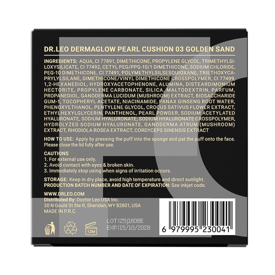 DermaGlow Pearl Cushion 03 Golden Sand 12G image