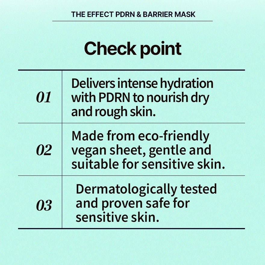 The Effect PDRN & Barrier Mask 1s image
