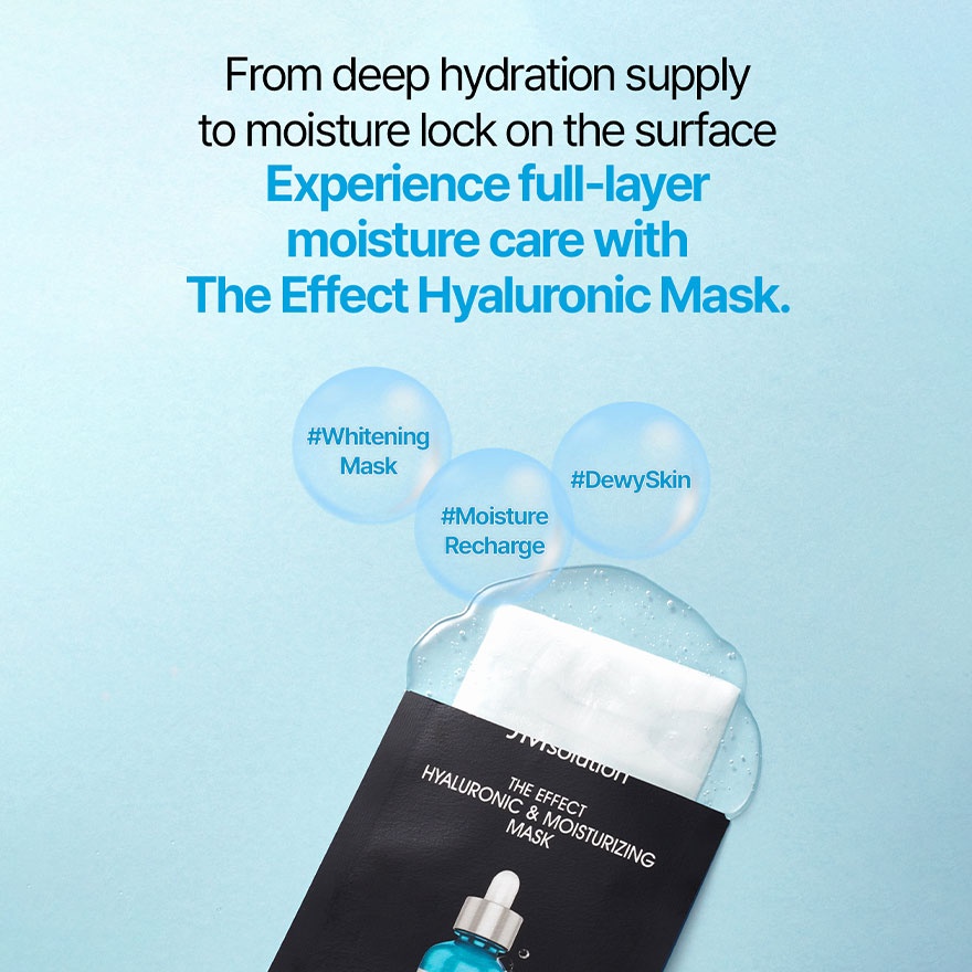 The Effect Hyaluronic & Moisturizing Mask 1s image