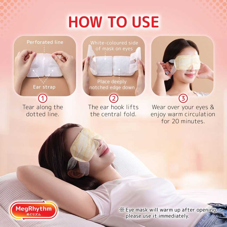 Steam Eye Mask White Tea 5S image