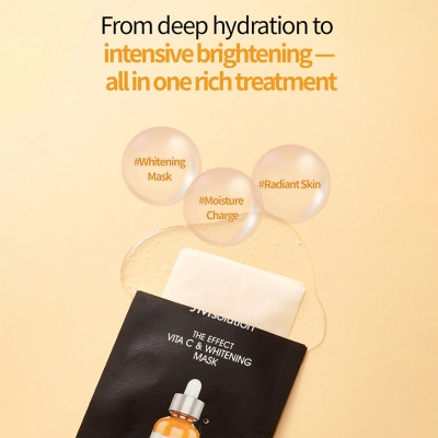 JMSOLUTION The Effect Vita C & Whitening Mask 1s image