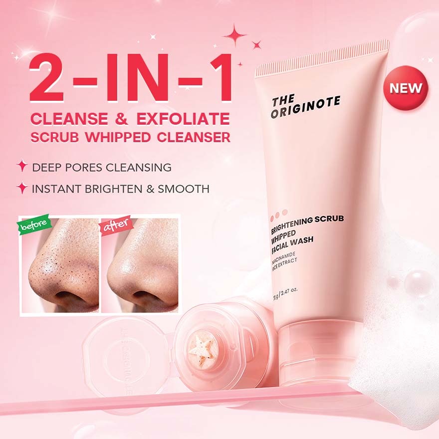Brightening Scrub Whipped Facial Wash 70g image
