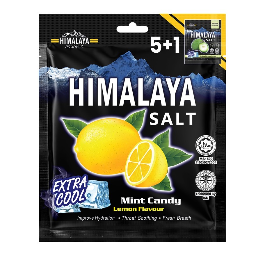 Extra Cool Lemon Flavor Mint Candy 75g FOC Ambra 15g image