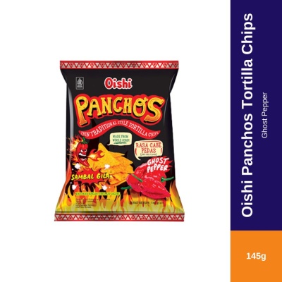OISHI Panchos Tortilla Chips Ghost Pepper 145g image