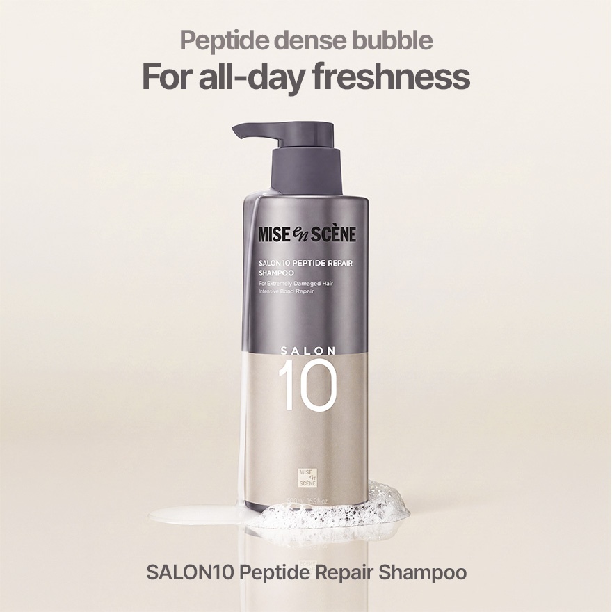 Salon 10 Peptide Repair Shampoo 500ml image