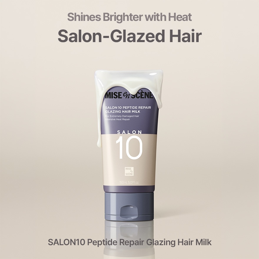 Salon 10 Peptide Repair Glazing Hair Milk 150ml image