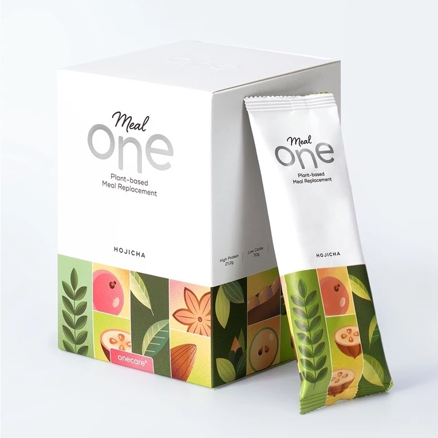 MealOne Hojicha Plant Based Meal Replacement (10 Sachets) image