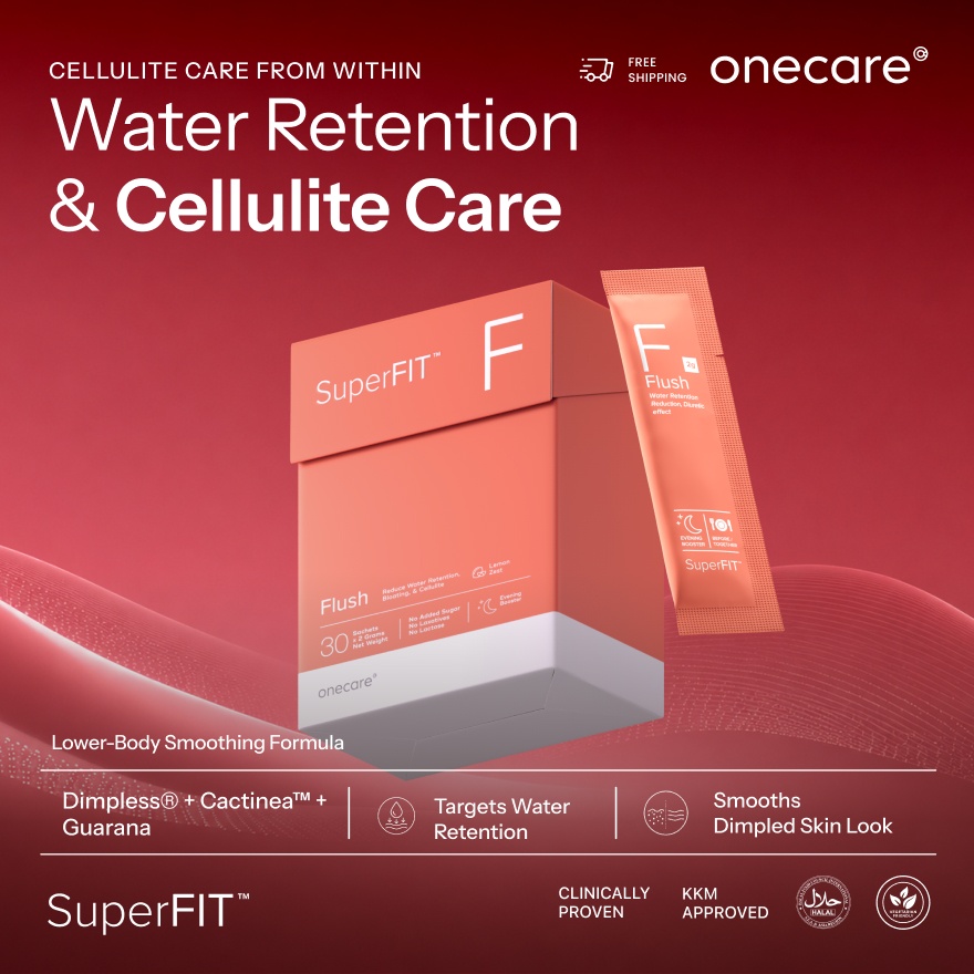 SuperFIT Flush Tissue Level Cellulite Smoothing Supplement (30 Sachets) image