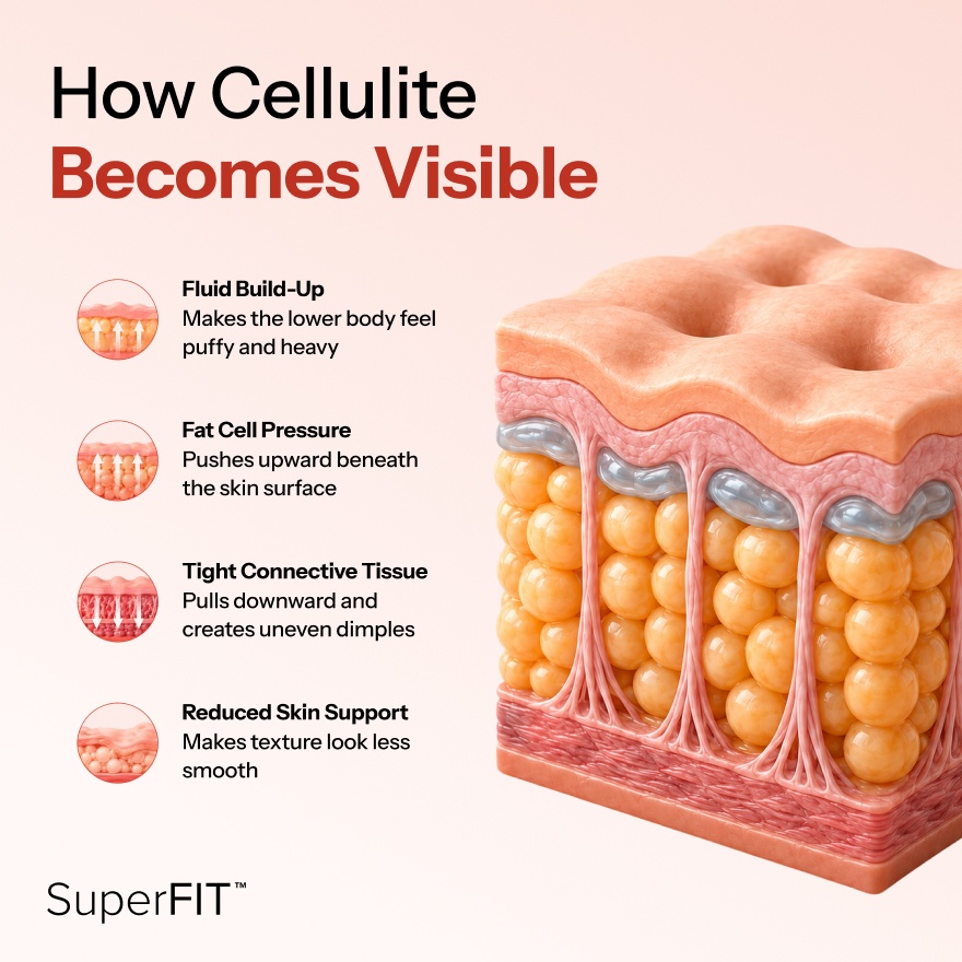 SuperFIT Flush Tissue Level Cellulite Smoothing Supplement (30 Sachets) image