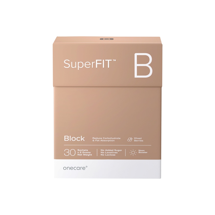 SuperFIT Block Dual Action Calorie & Fat Blocking Supplement (30 Sachets) image