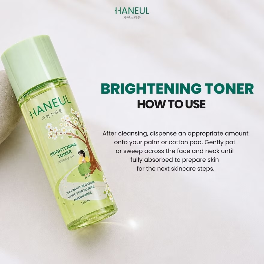 White Blossom Extract Brightening Toner 120ml image
