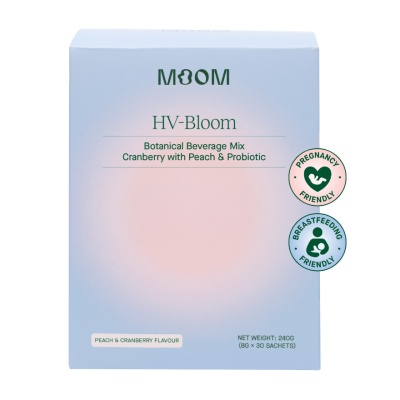 MOOM HV Bloom Peach Cranberry 30s image