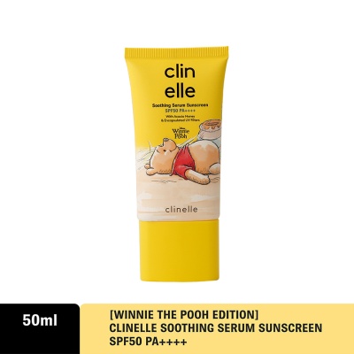 CLINELLE Disney Winnie the Pooh Soothing Serum Sunscreen SPF50 PA++++ 50ML image