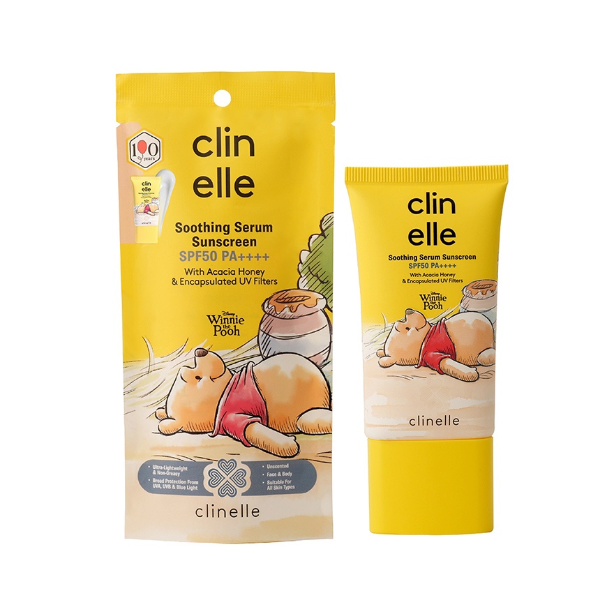 Disney Winnie the Pooh Soothing Serum Sunscreen SPF50 PA++++ 50ML image