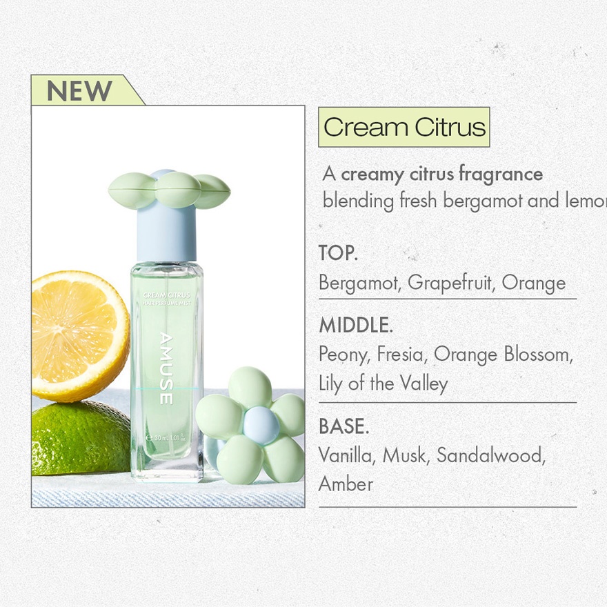 Hair Perfume Mist Cream Citrus image
