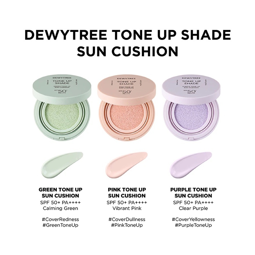 Tone Up Shade Green Tone Up Sun Cushion SPF 50+ PA++++ 15g image