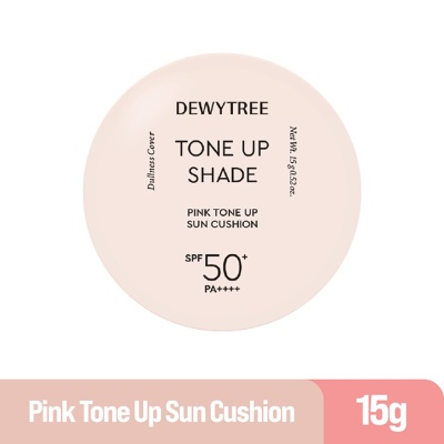 DEWY TREE Tone Up Shade Pink Tone Up Sun Cushion SPF 50+ PA++++ 15g image