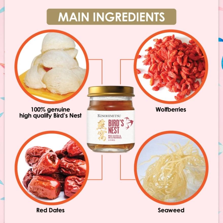 Red Dates & Wolfberries Bird's Nest 2 x 75g image