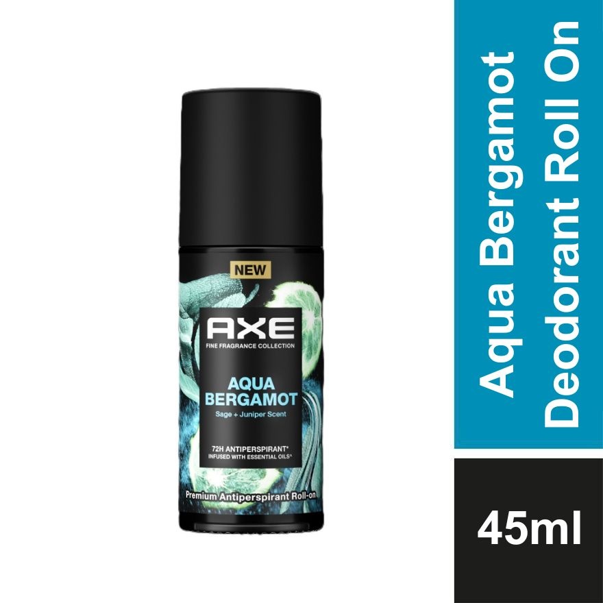 Deodorant Roll On Aqua Bergamot 45ml image