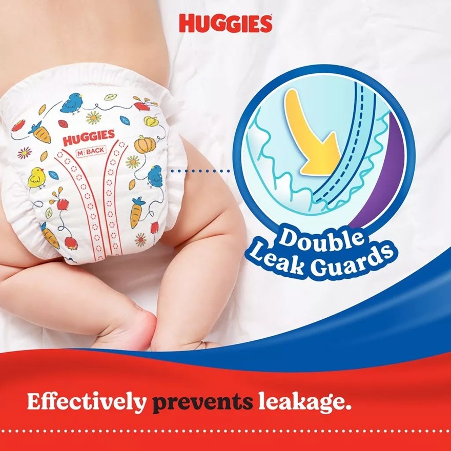 Dry Pants Diapers Value Twin Pack M (58SX2) - Absorbent and dry diapers for baby image