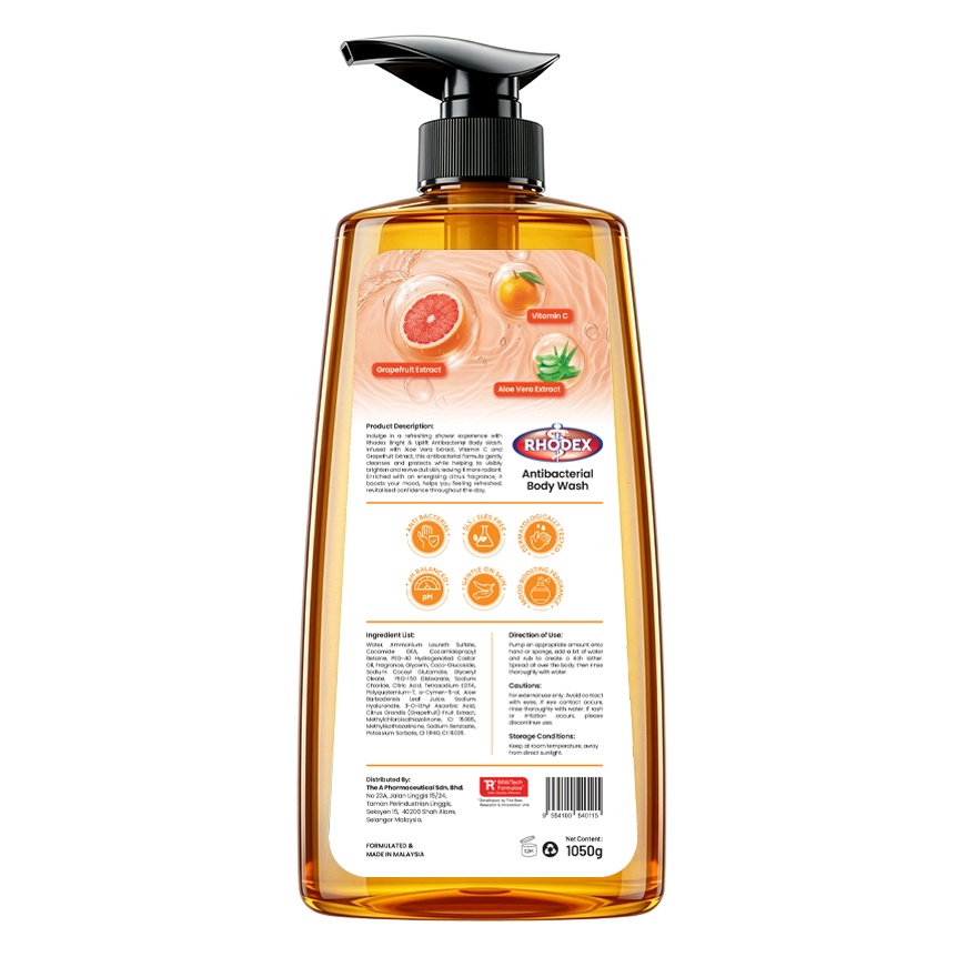 Antibacterial Body Wash Bright & Uplift 1050ml image