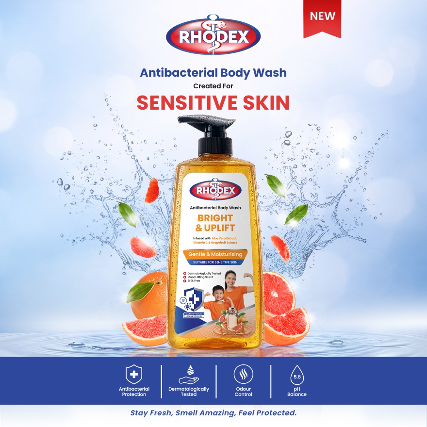Antibacterial Body Wash Bright & Uplift 1050ml image