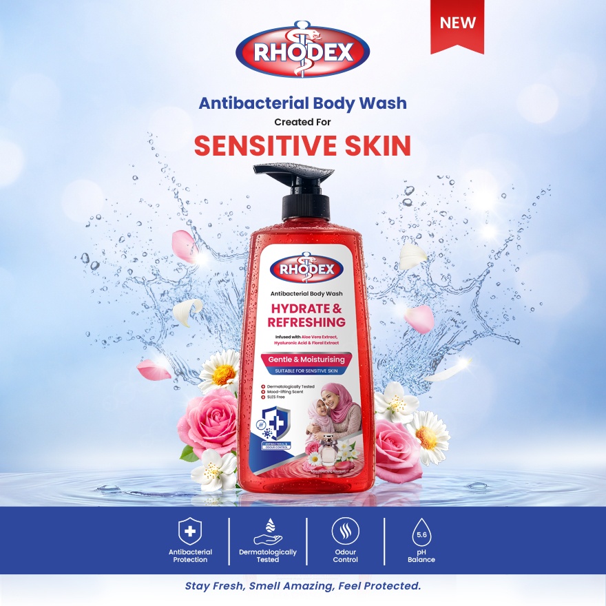 Antibacterial Body Wash Hydrate&Refereshing 1050ml image