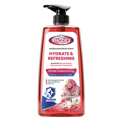RHODEX Antibacterial Body Wash Hydrate&Refereshing 1050ml image
