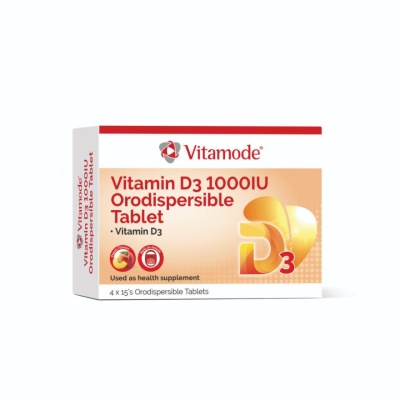VITAMODE Vitamin D3 1000IU Orodispersible Tablet 60s