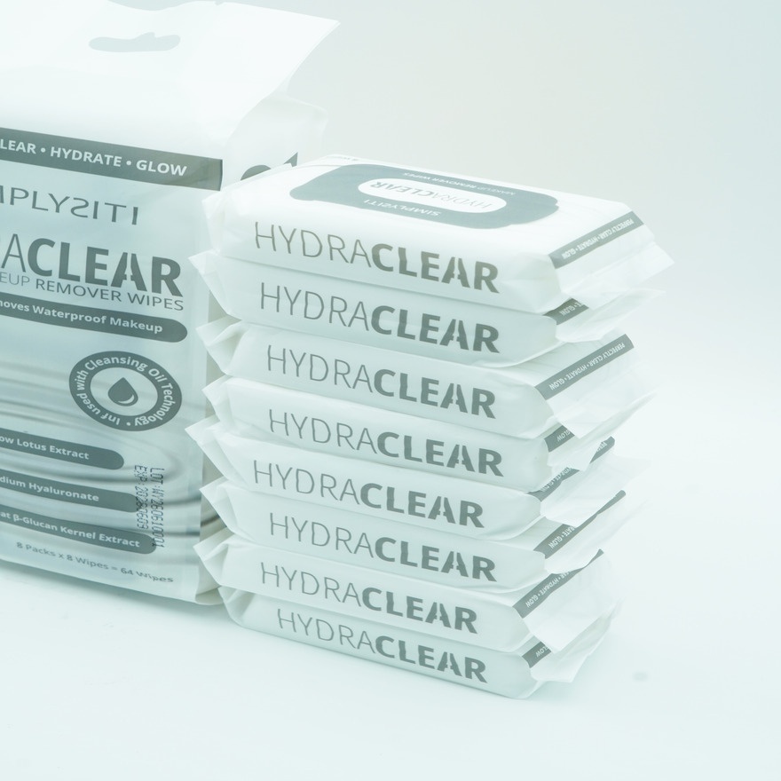Hydraclear Makeup Remover Wipes image
