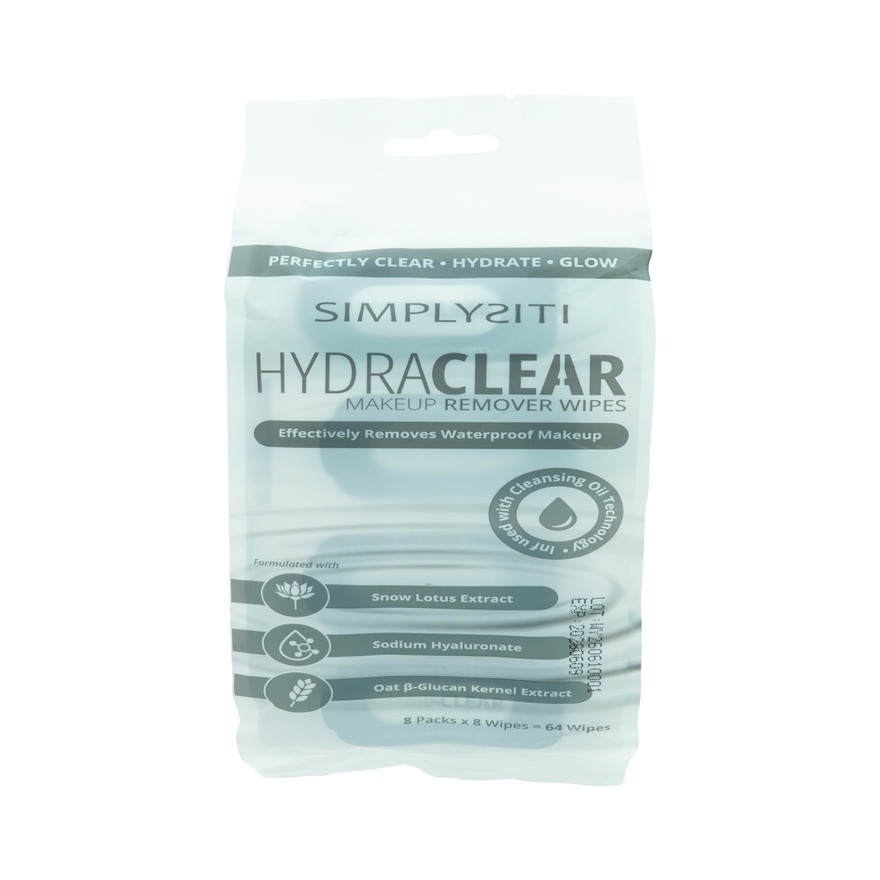 Hydraclear Makeup Remover Wipes image