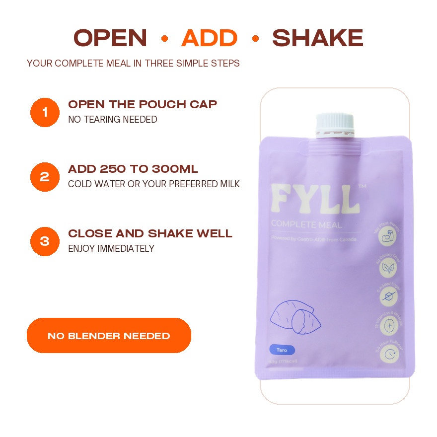 Complete Meal Replacement Taro 43g image