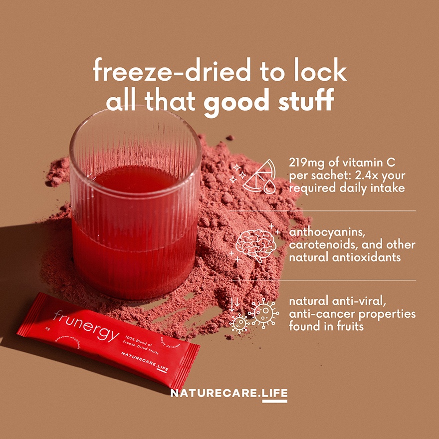 Frunergy® Blend of 26 Freeze Dried Fruits 30x3g image