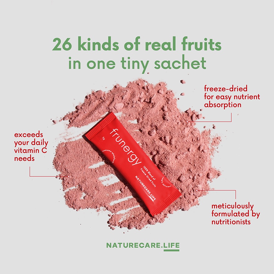 Frunergy® Blend of 26 Freeze Dried Fruits 30x3g image