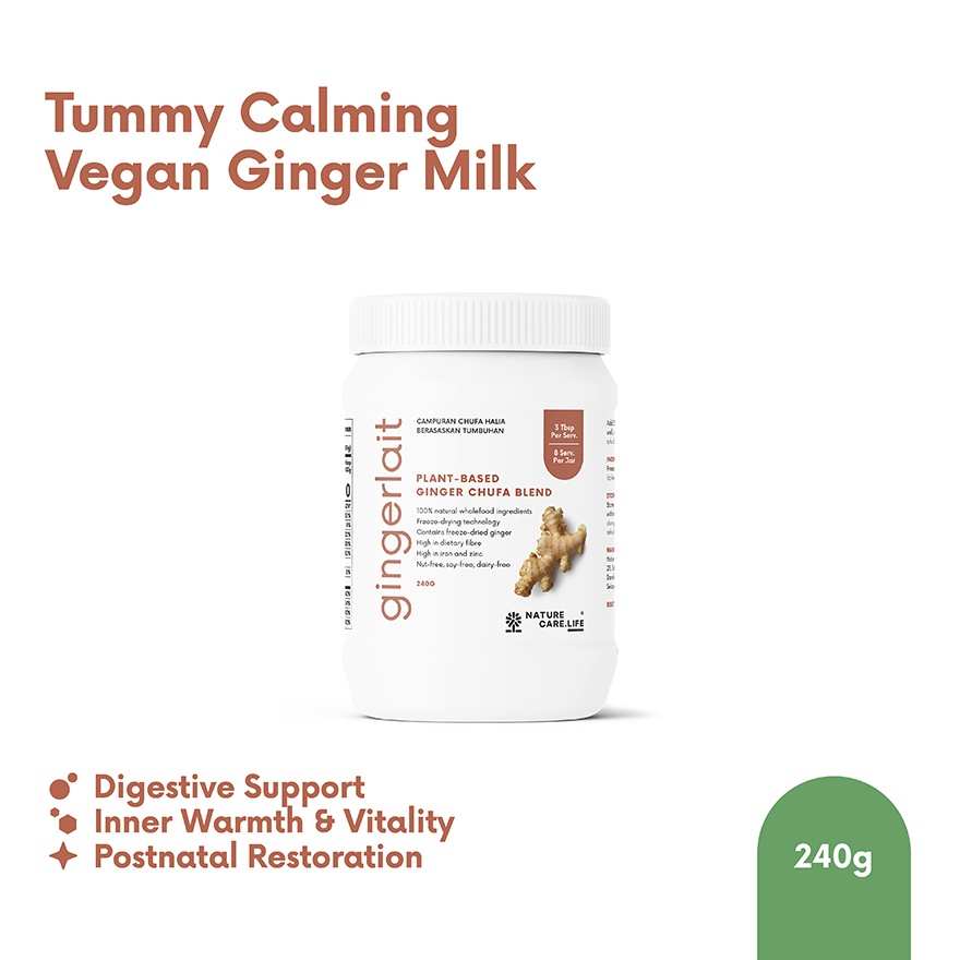 Gingerlait Nut Free, Soy Free, Dairy Free Ginger Milk 240g image