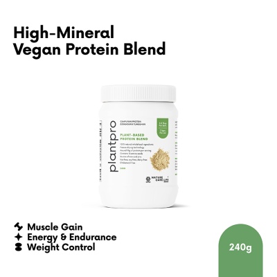 NATURE CARE Plantpro Plant Based Protein Blend 240g image